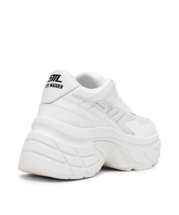 STEVE MADDEN BIONIC 2 ボリュームソールスニーカー ホワイト