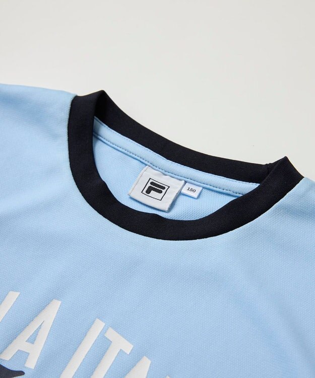 OP／FILA 【FILA】Tシャツ＋ハーフパンツ　セットアップ サックス