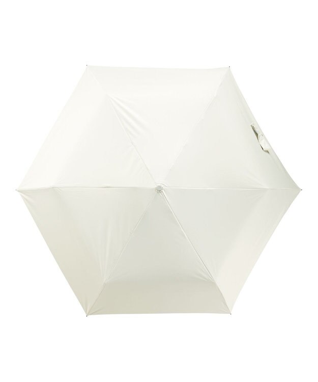 MOONBAT 【Pitaa】マグネット 無地 晴雨兼用日傘 折りたたみ傘 遮光率100%/UVカット率100%/UPF50+/遮熱効果/撥水加工/55cm ホワイト