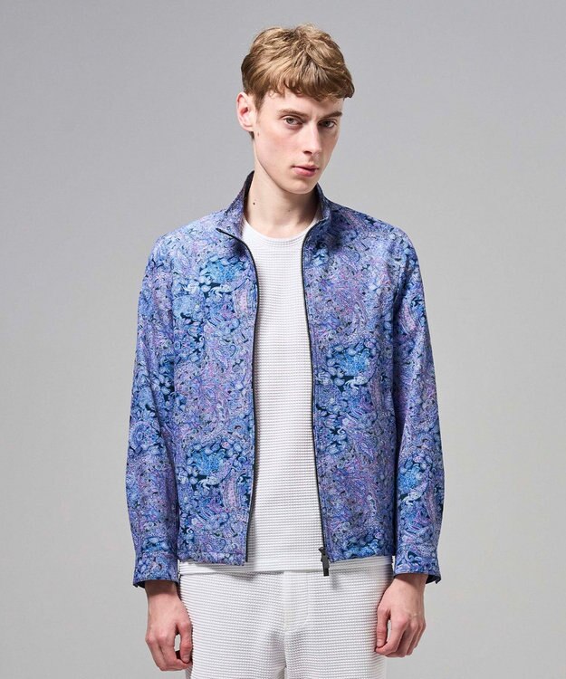 JOSEPH HOMME 【新素材】ドットエアーリバーシブル ブルゾン ライラック系5