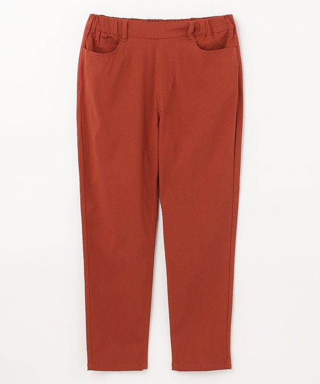 ANY 【ウエストゴム/ストレッチ/UVカット】大人の7daysデイリー パンツ オレンジ