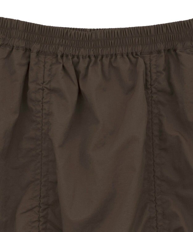 CRAFT STANDARD BOUTIQUE ドロストシャーリングデザインスカート Brown