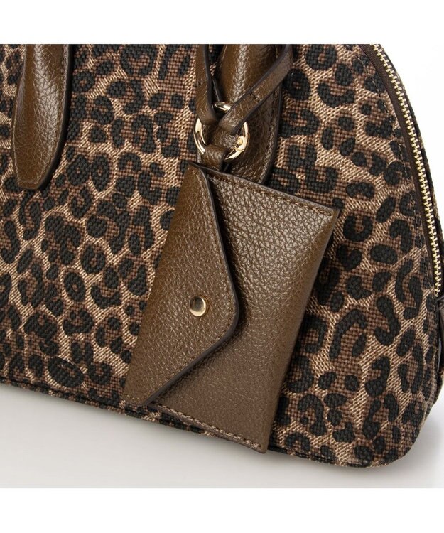 UNBILLION カシュカシュ cachecache / ポーチ付きシェル型ボストン レオ