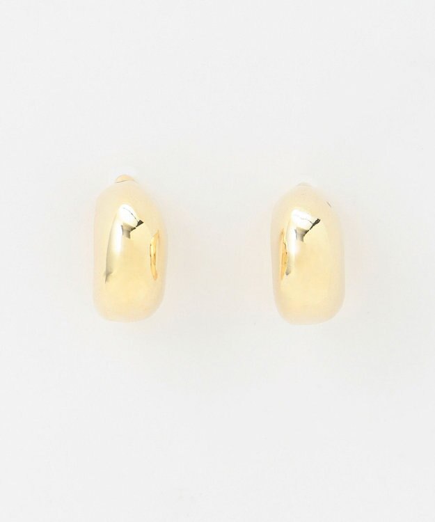 ANY 【WEB限定】メタルムーンピアス(両耳用) ライトゴールド