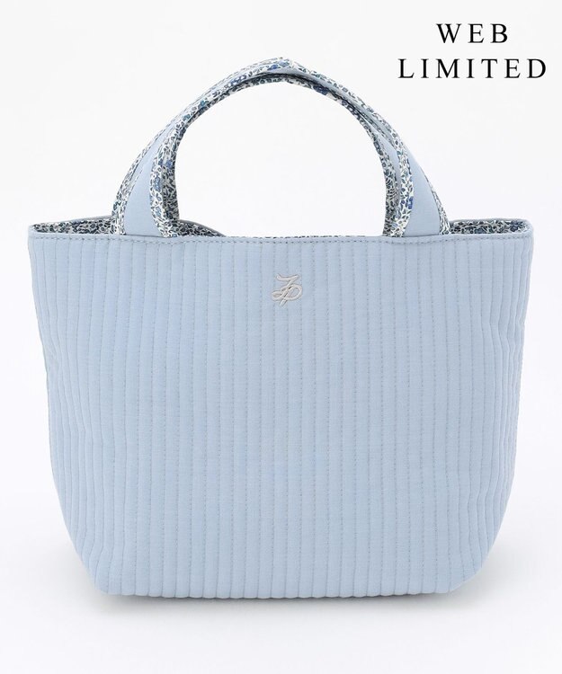 J.PRESS LADIES 【WEB限定カラーあり・リバーシブル】LIBERTY キルティング ミニトートバッグ