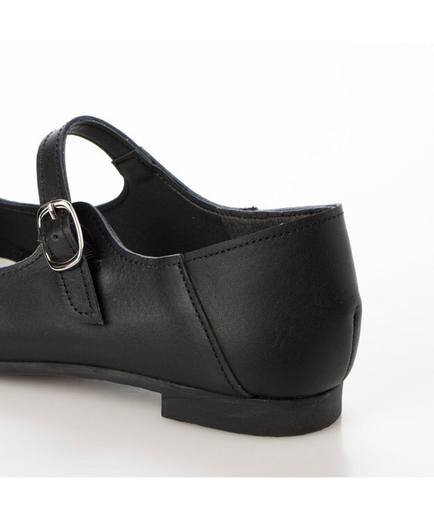 ing 【WEB限定】メリージェーンフラットシューズ ブラック