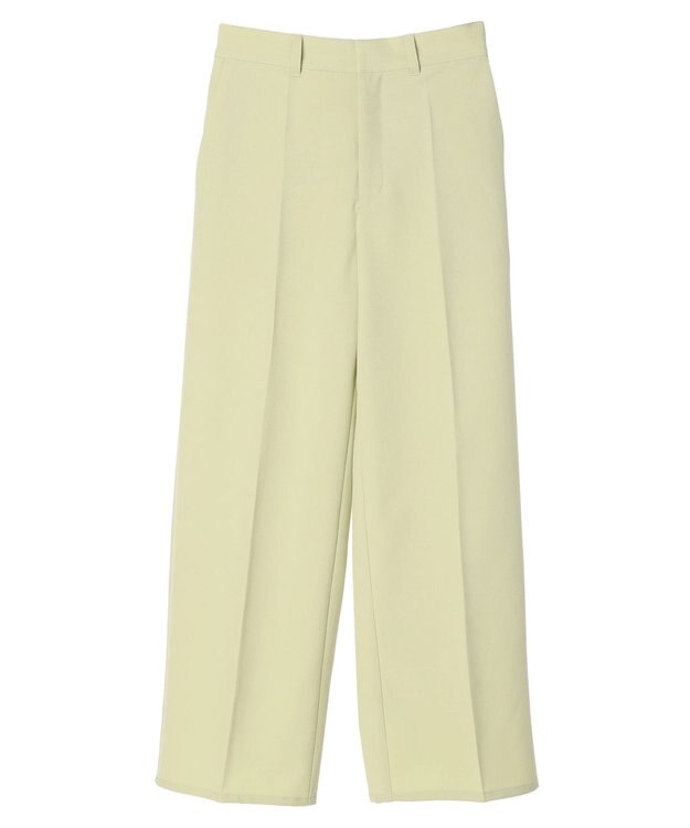 earth music&ecology Ｔ／Ｒストレートパンツ Light Green