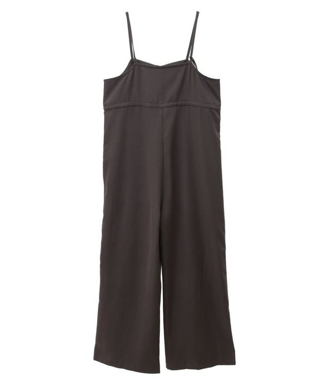 Green Parks ウエストリボンサロペット Gray