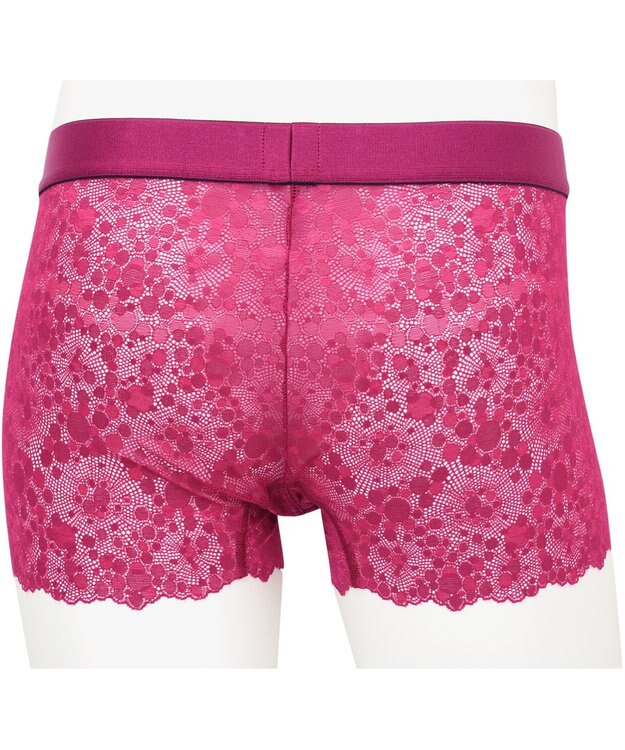 WACOAL MEN ボクサーパンツ　【レースボクサー】　グラマーに魅せる設計　通気性　前閉じ　/ワコールメン　WT3823 レッド