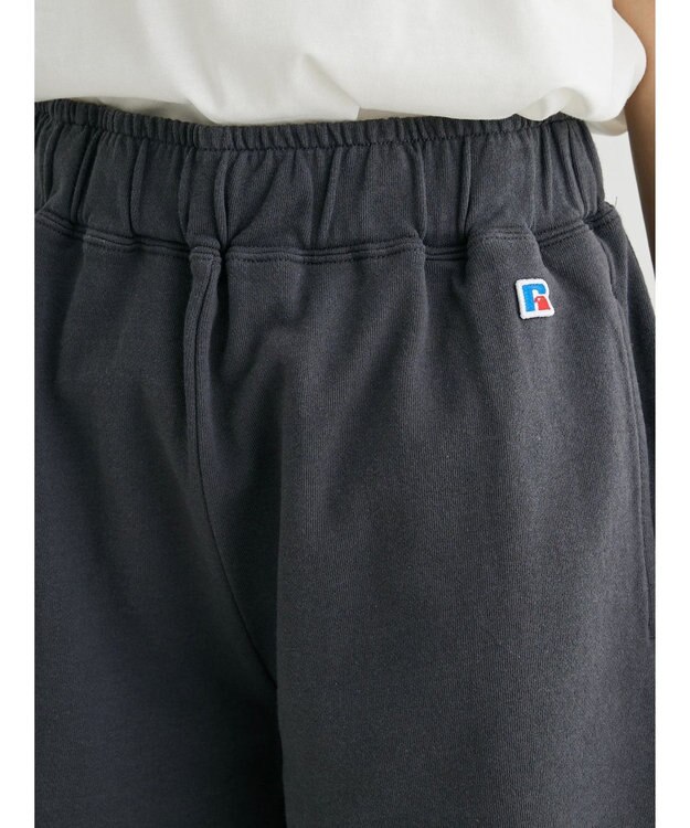 Green Parks ■ＲＵＳＳＥＬＬ　ＡＴＨＬＥＴＩＣコットンスウェットショーツ Charcoal Gray