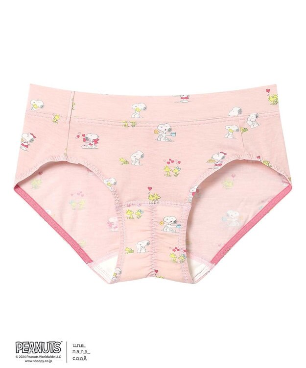 une nana cool 【スヌーピー】PEANUTS × une nana cool サニタリーショーツ SNOOPY PI