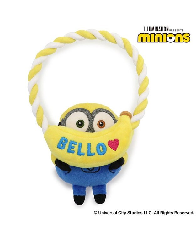 PET PARADISE ミニオン ボブ ロープトイ イエロー