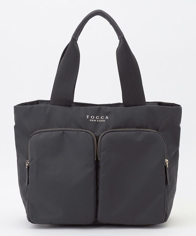 TOCCA 【WEB＆一部店舗限定・A4サイズ対応】VIA METRO NYLON BAG ナイロンバッグ ライトグレー系