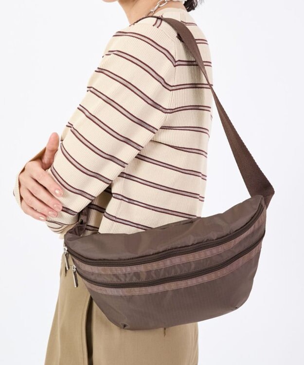 LeSportsac HERITAGE BELT BAG/ダークチョコレート ダークチョコレート