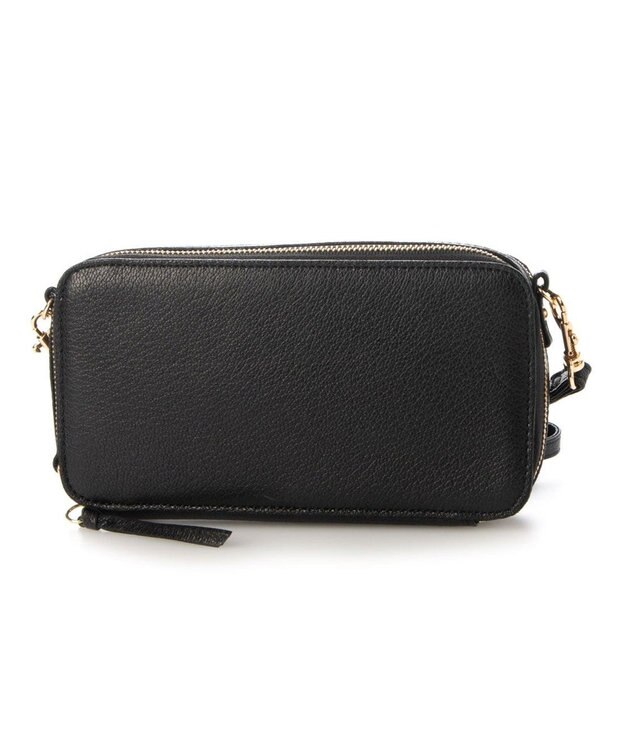 UNBILLION ペルケ perche / 縦横2wayウォレットショルダー ブラック