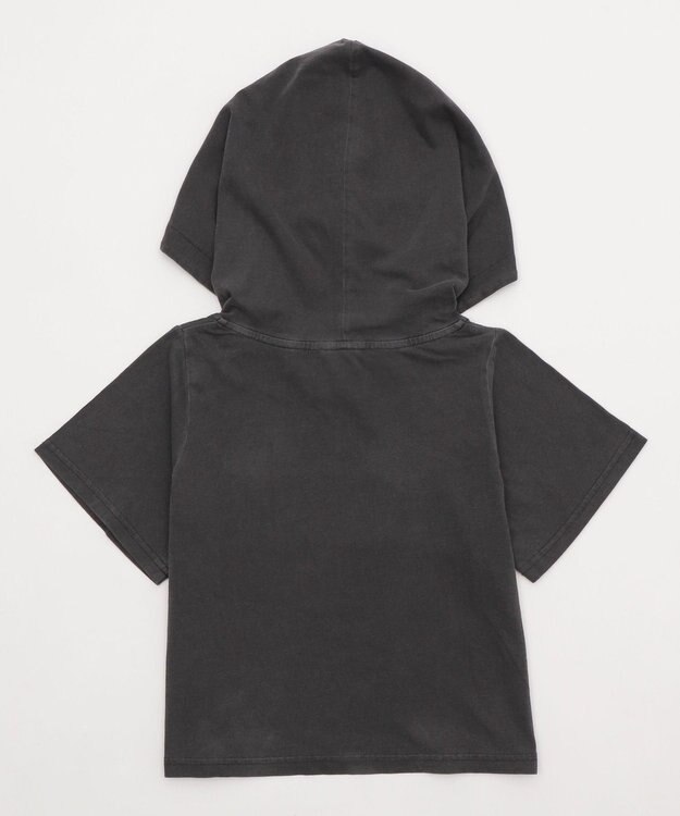 WEGO ピグメントフードちびT スミクロ