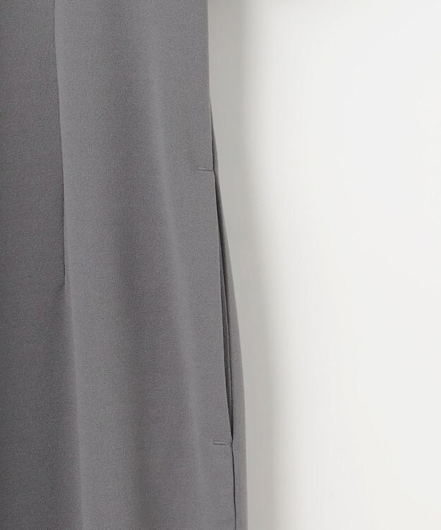 組曲 S ジョーゼットジャージーサック ワンピース グレー系