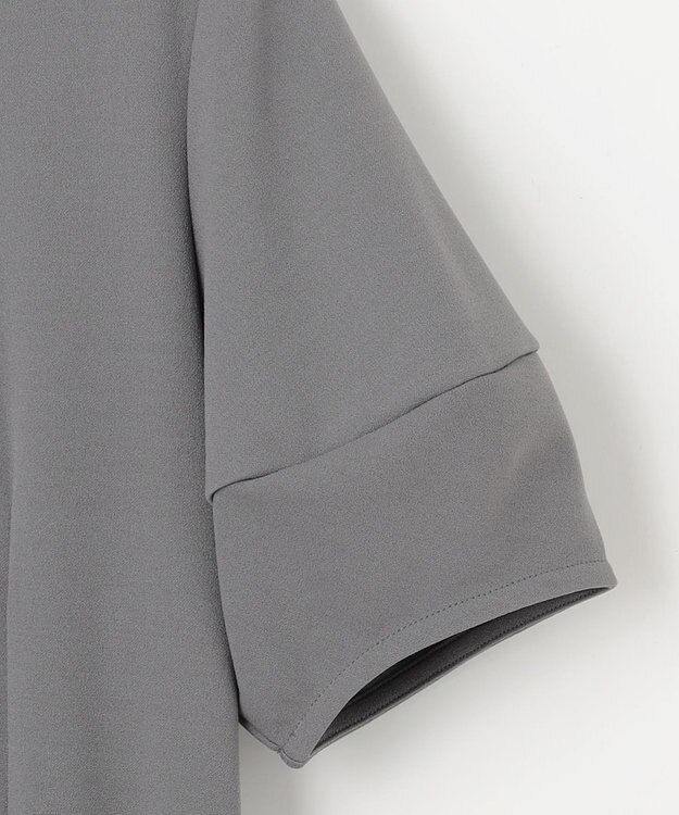 組曲 S ジョーゼットジャージーサック ワンピース グレー系