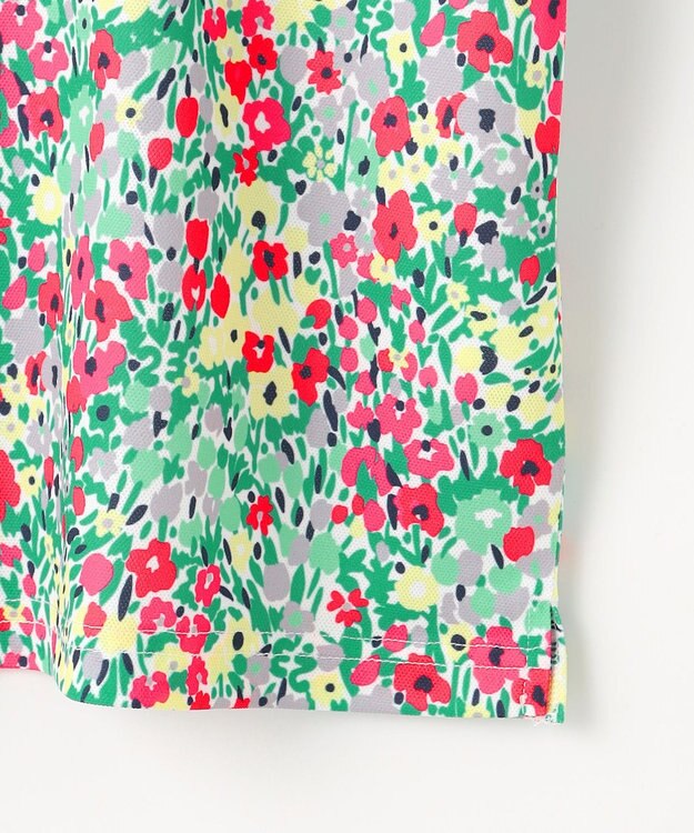 23区GOLF 【WOMEN】総柄フラワープリント ポロシャツ グリーン系5