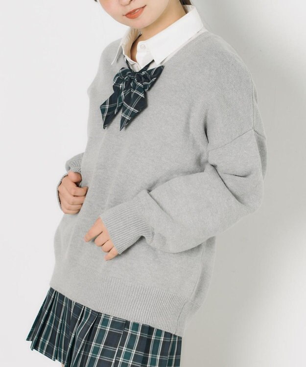 WEGO 【SCHOOL ITEM】ニットプルオーバー