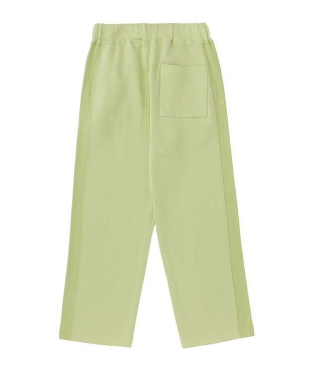 HAAG スマイルコットン SIDE RIB SWEAT PANTS スウェットパンツ ライム