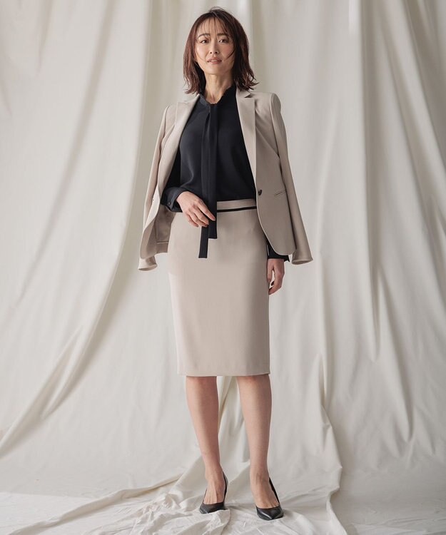 BEIGE， CINDY / タイトスカート Sand × Black