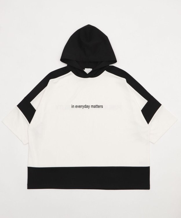 WEGO ドルマンポンチフードT（SS） ホワイト