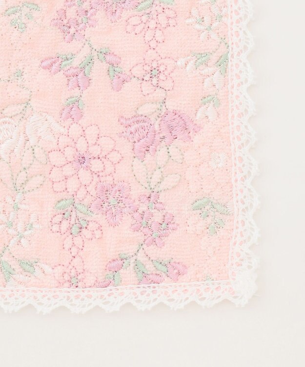 TOCCA ELEGANCE FLOWER TOWELCHIEF ハンカチ ピンク系