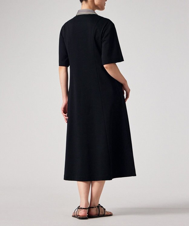 Paul Smith Signature Stripe ハーフスリーブ ワンピース ブラック