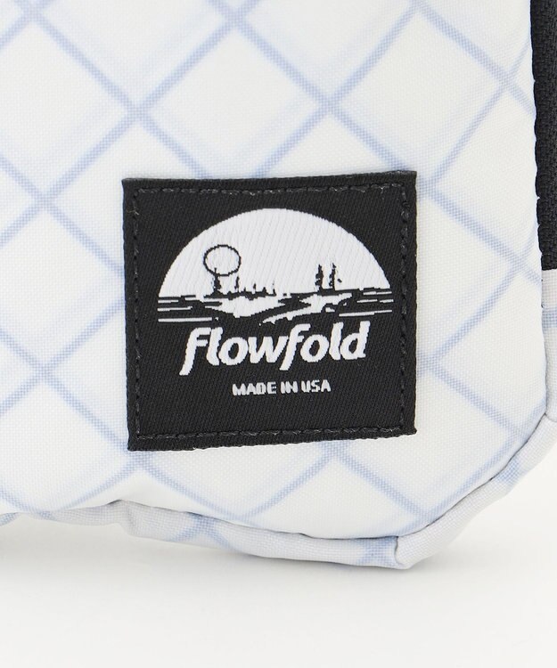 JOSEPH ABBOUD MOUNTAIN 【Flowfold・リサイクル素材】Portland Phone Bag 0.25L クロスボディバッグ ホワイト系