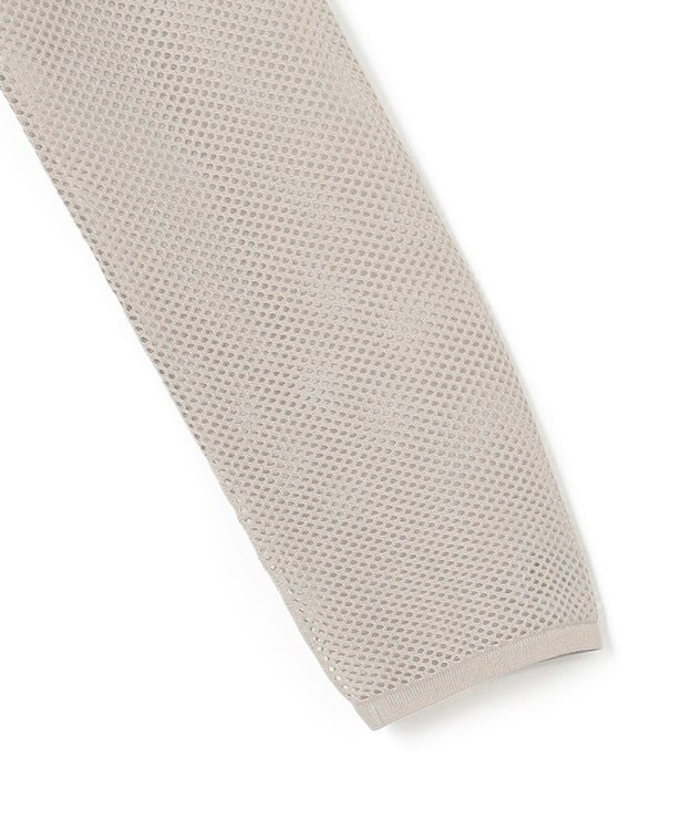 ICB L パネルパターンメッシュ ニットプルオーバー トープ