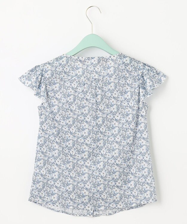 TOCCA 【LIBERTY社オリジナル素材】【洗える！】FLORAL STORY ブラウス ブルー系5