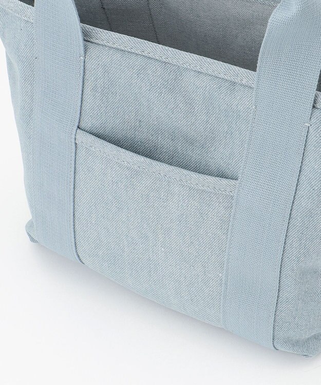TOCCA 【WEB＆一部店舗限定】BIG TOCCA DENIM TOTE トートバッグ サックスブルー系