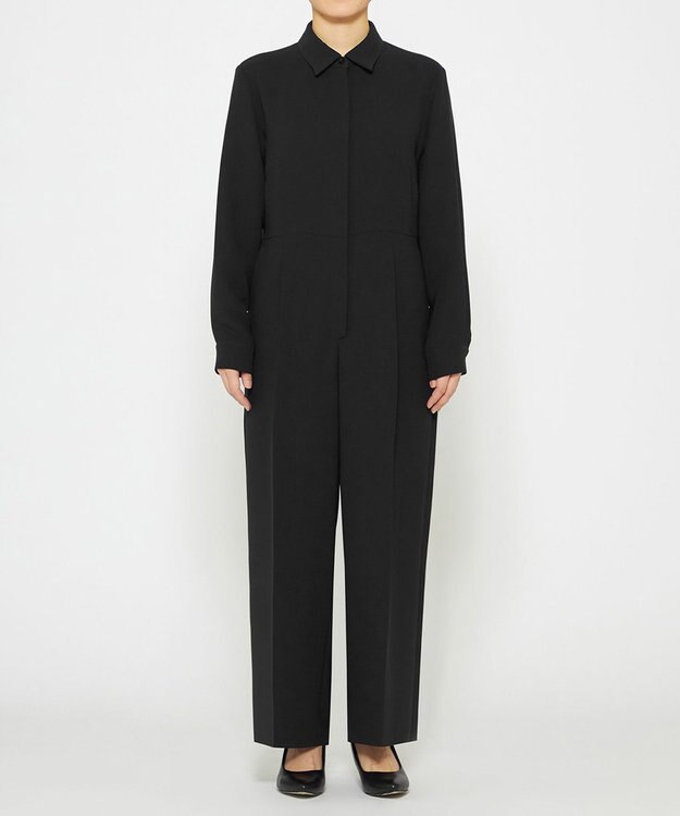 uncrave 【防シワ・洗濯機洗い可】ウォッシャブル ダブルクロス オールインワン（uncrave STANDARD） ブラック