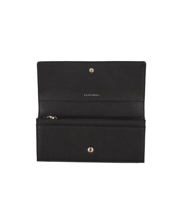 CLATHAS フィグ 被せ長財布 ブラック