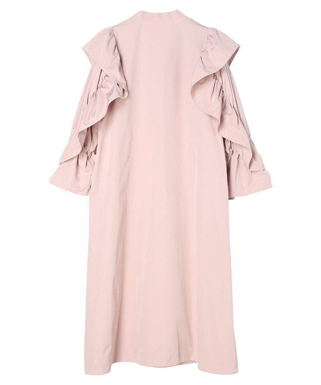 Maison de FLEUR ラッフルボウタイワンピース Pink