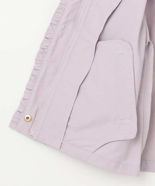 ANY KIDS ガーリー マウンテン パーカー ラベンダー