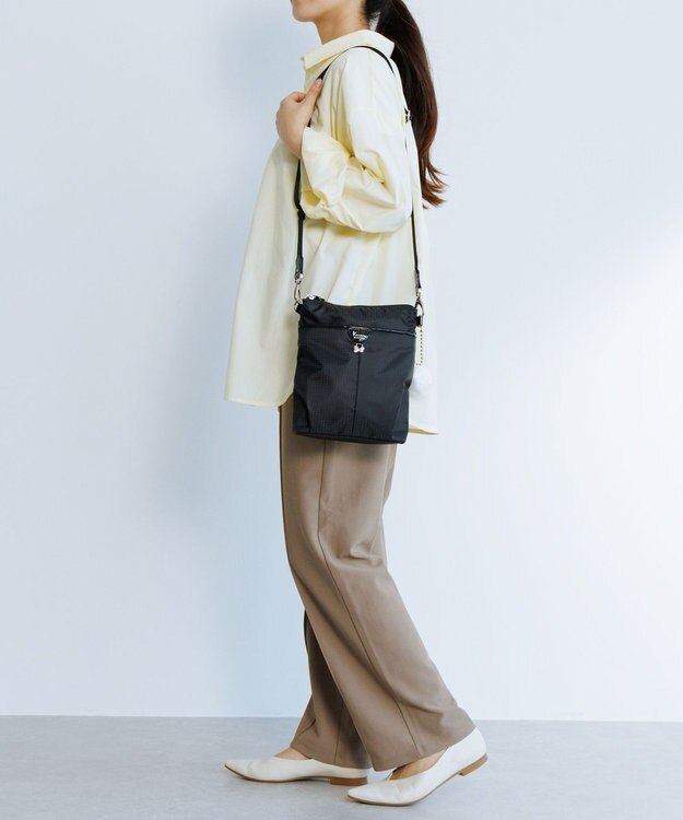 ACE BAGS & LUGGAGE Kanana project COLLECTION シェリ ショルダーバッグ 縦 17941 カナナプロジェクト コレクション ブラック