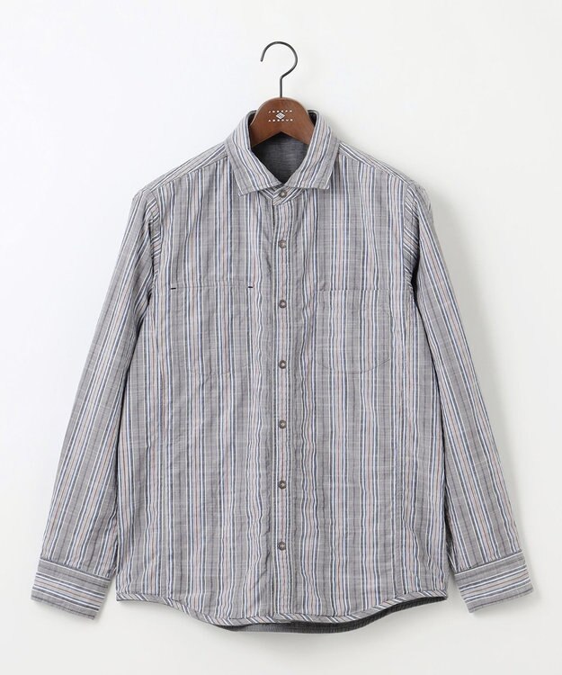 JOSEPH ABBOUD 【25SS・2WAY】リバーシブルシャツ グレー系