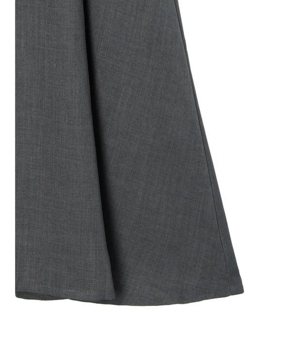 Green Parks 共ベルト付きビスチェ風ドッキングワンピース Gray Mixture