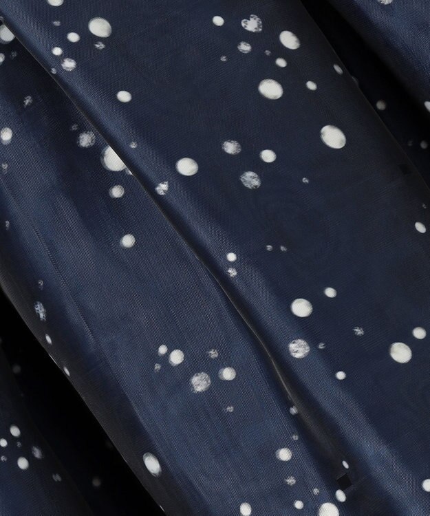 組曲 スターリットプリント タックフレアスカート ネイビー系5