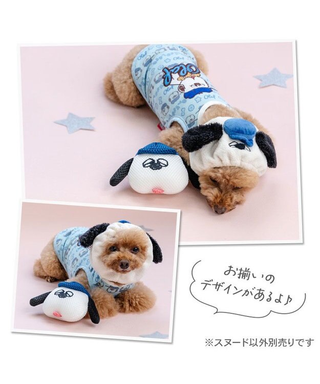 PET PARADISE スヌーピー オラフ スヌード ４Ｓ～３Ｓ/ＳＳ～Ｓ　小型犬 ホワイト