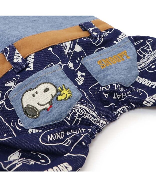 PET PARADISE スヌーピー マナーパンツ 《デニム風》 中型犬 大型犬 ネイビー
