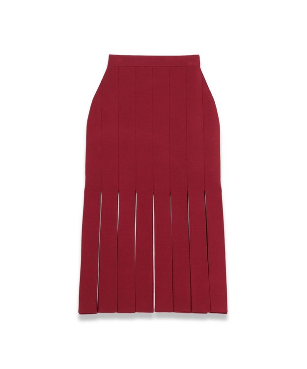 JOSEPH コンパクトミラノ　ニットスカート Cherry