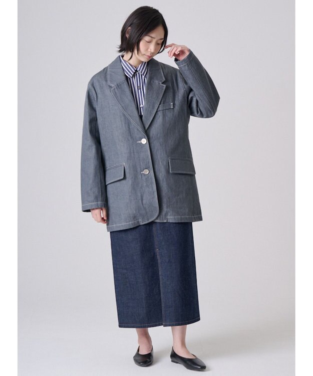 Ripo trenta anni DENIM BIG TAILORED JK GRAY
