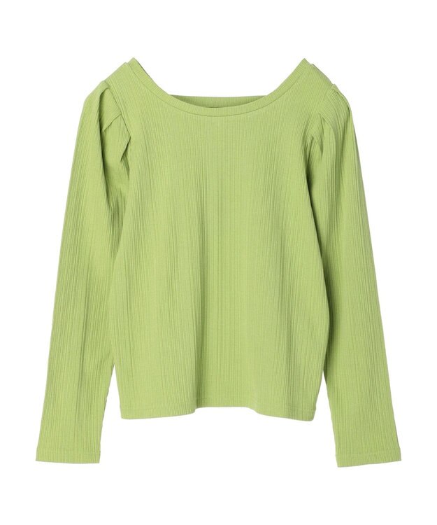Green Parks 前後２ＷＡＹパワショルリブプルオーバー Lime Green