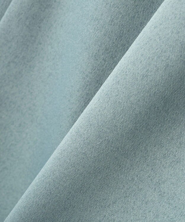 YECCA VECCA 裏起毛サテンリラックスパンツ Blue