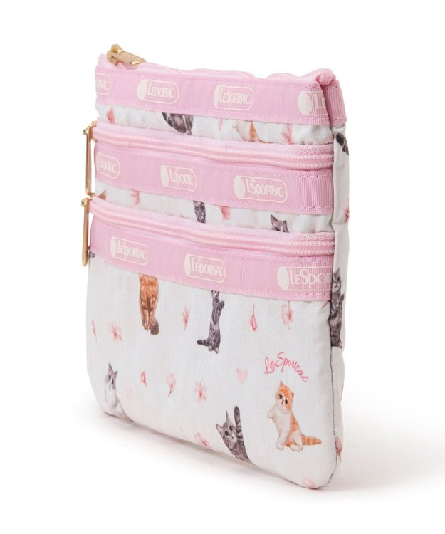 LeSportsac 3ZIP COSMETIC/サクラキャッツACC サクラキャッツACC