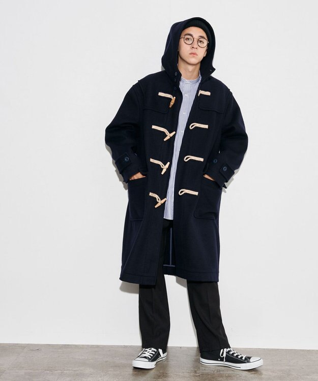 J.PRESS YORK STREET 【UNISEX】ダッフルコート ネイビー系