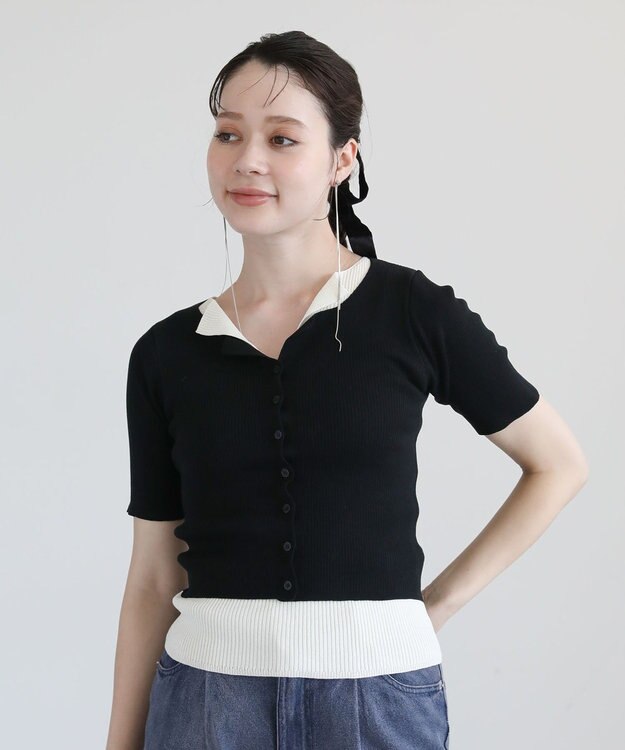 Green Parks ・ＨＡＬＦ　ＴＩＭＥ　２ｗａｙロングチェーンピアス Silver